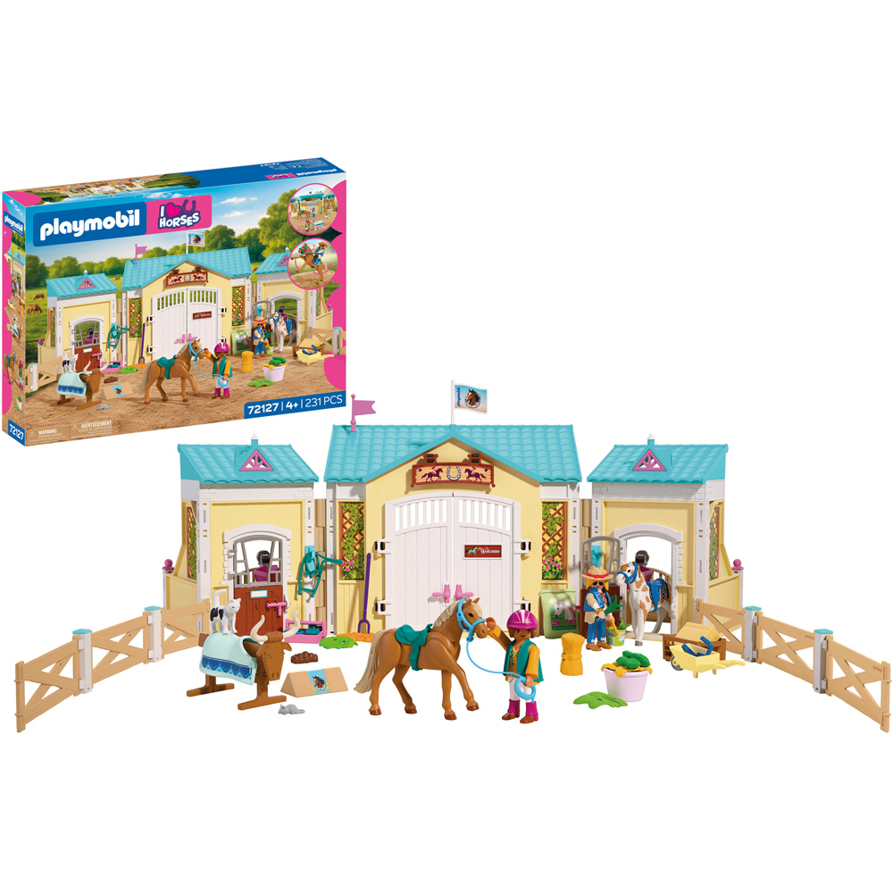 Playmobil Large Riding Stable Play Set Image 4
