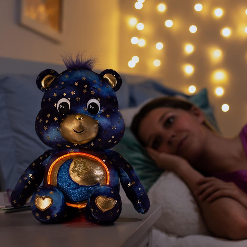 Basic Fun Care Bears Glowing Belly Plush Bedtime Bear Soft Toy 35cm Image 6