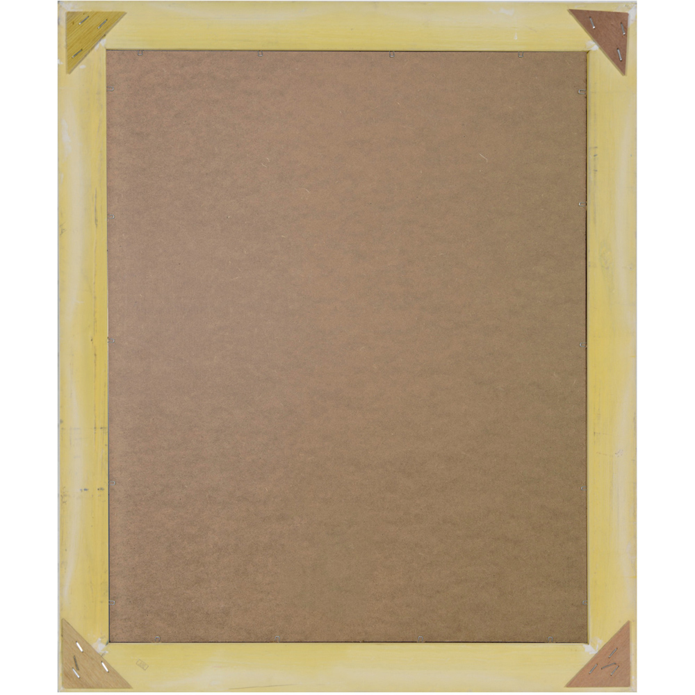 MirrorOutlet Hamilton White Shabby Chic Wall Mirror 66 x 56cm Image 4