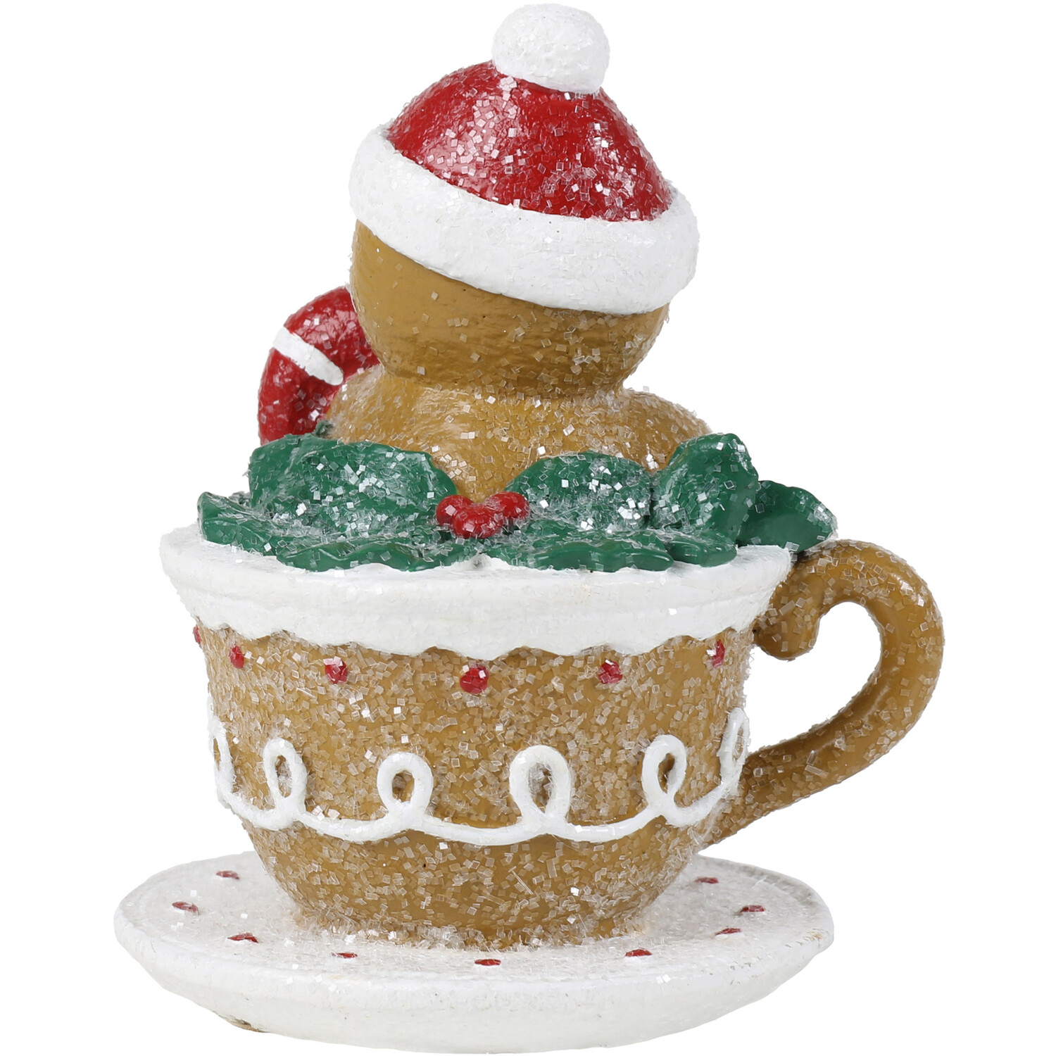 Cute Gingerbread Ornament - Brown Image 5