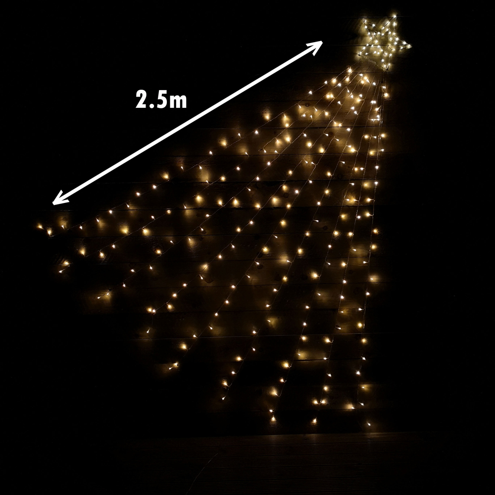 Samuel Alexander Shooting Star LED Outdoor Christmas Decoration 250cm Image 6
