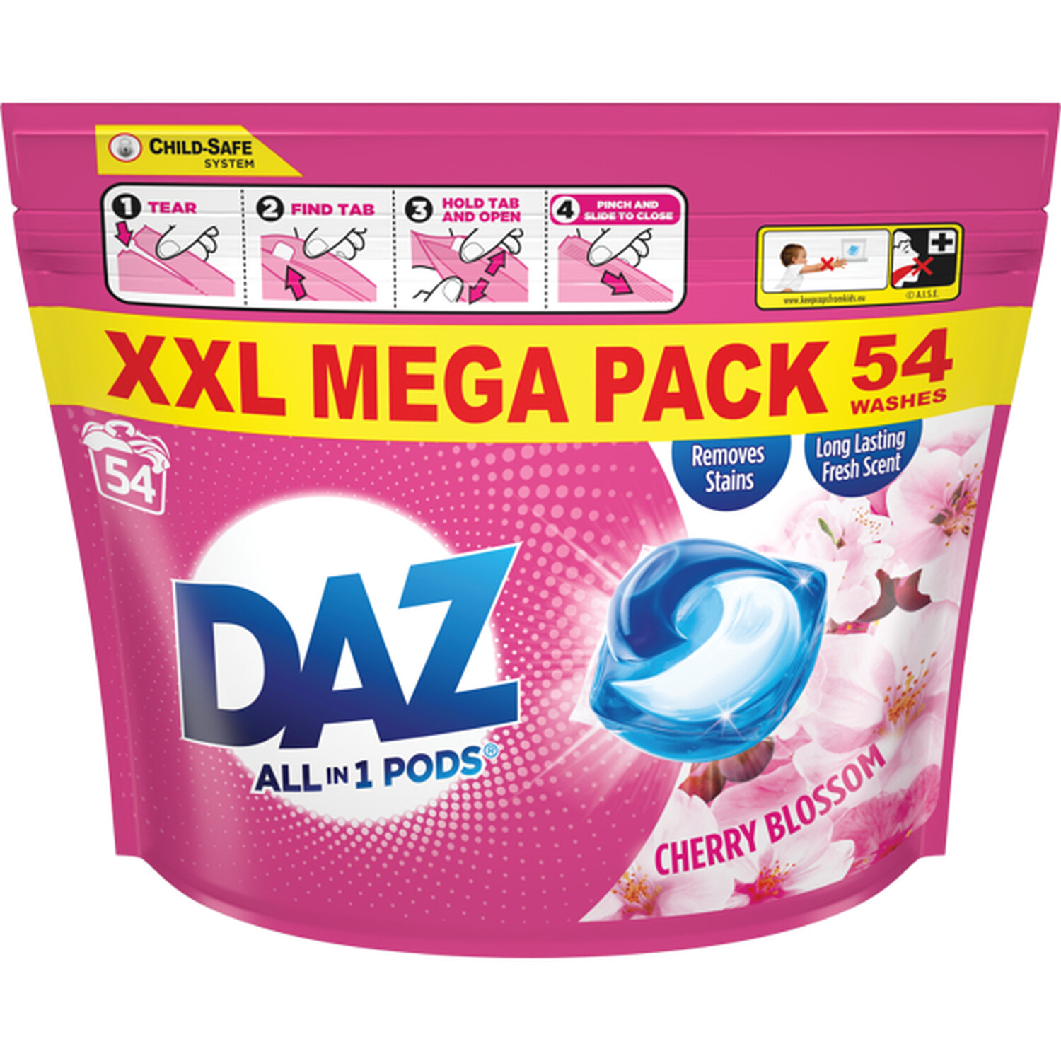 Daz Laundry Pods Cherry Blossom Image