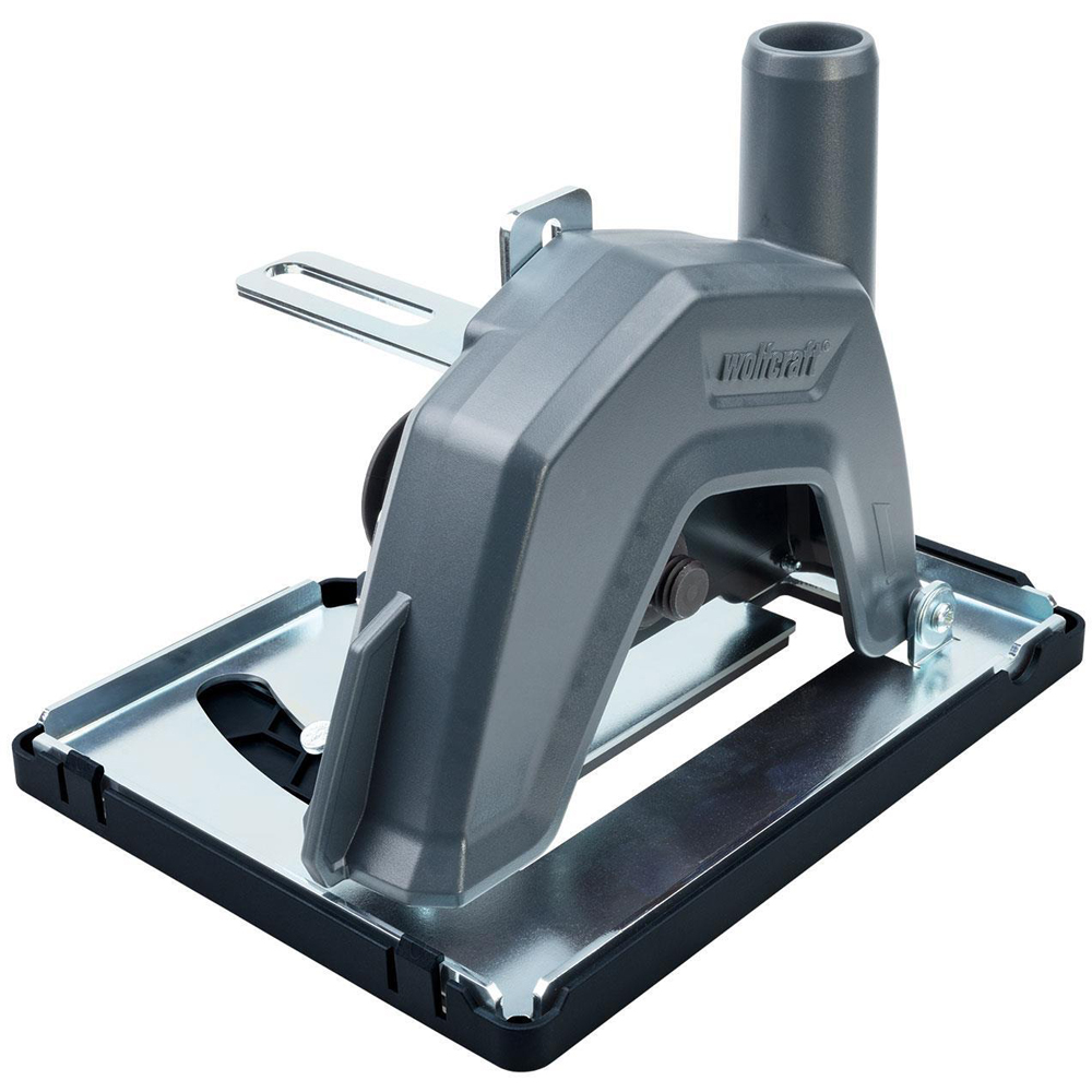 Wolfcraft R226765 Angle Grinder Extraction Hood with Guide Carriage Image 1