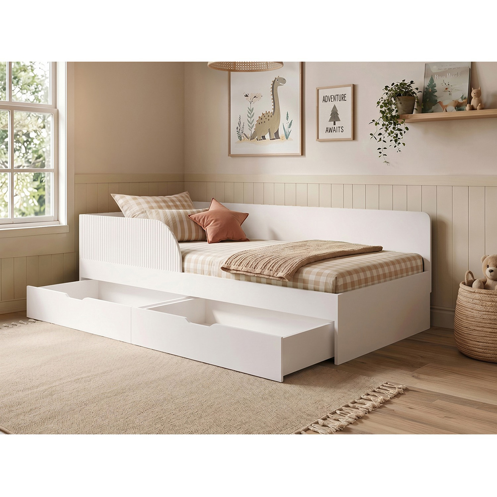 Flair Aris Single White Montessori Bed Image 4