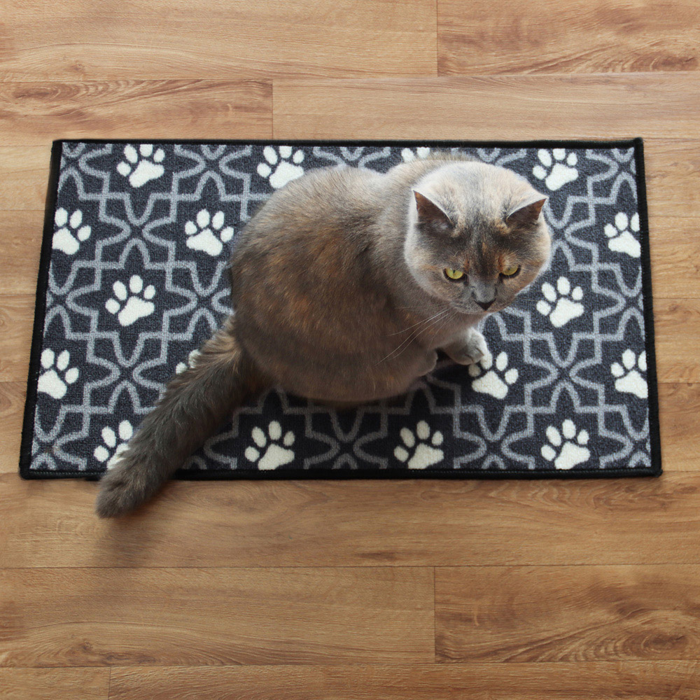 JVL Lattice Paws Pet Mat 40 x 70cm Image 6