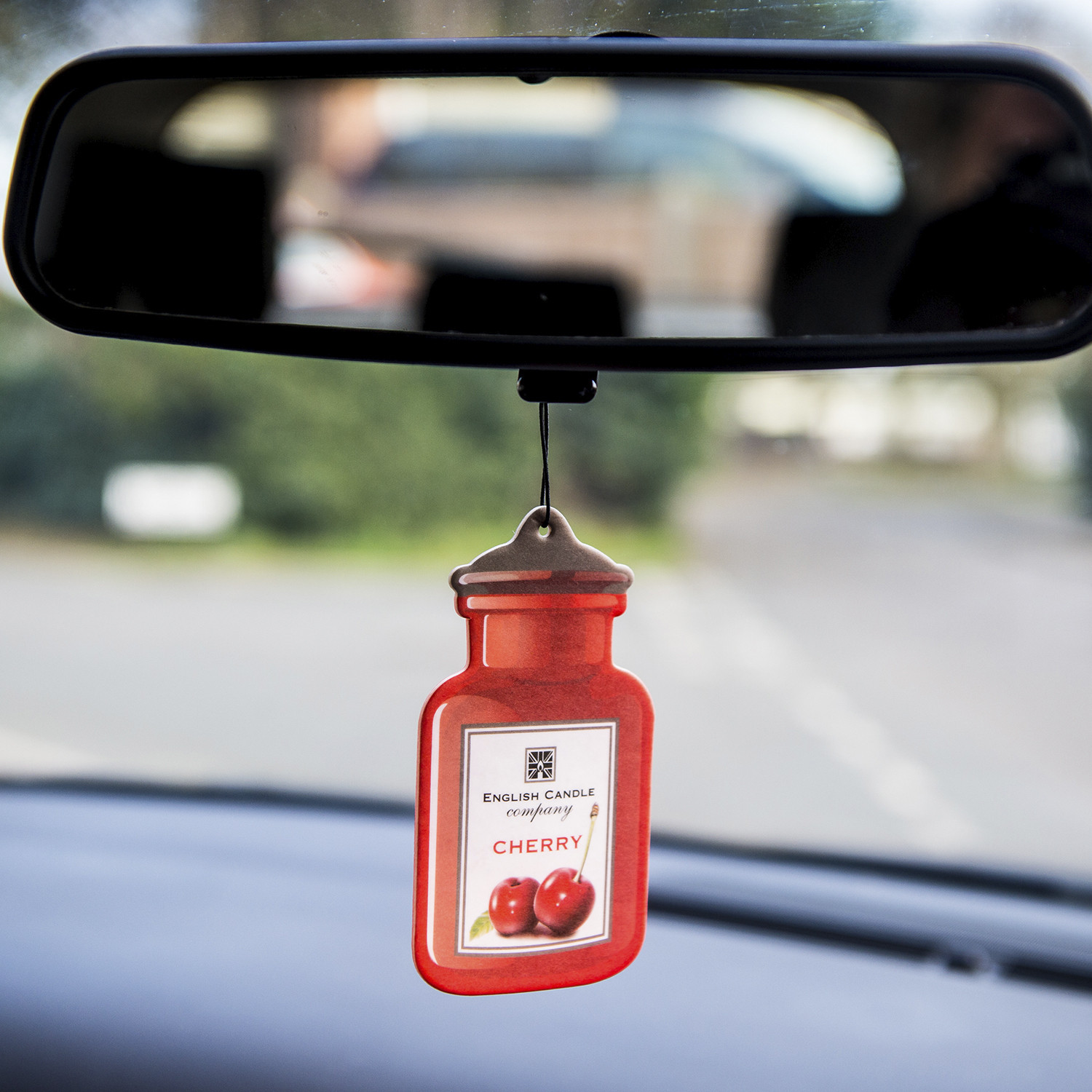 English Candle Company Cherry 2D Car Air Freshener Image 2