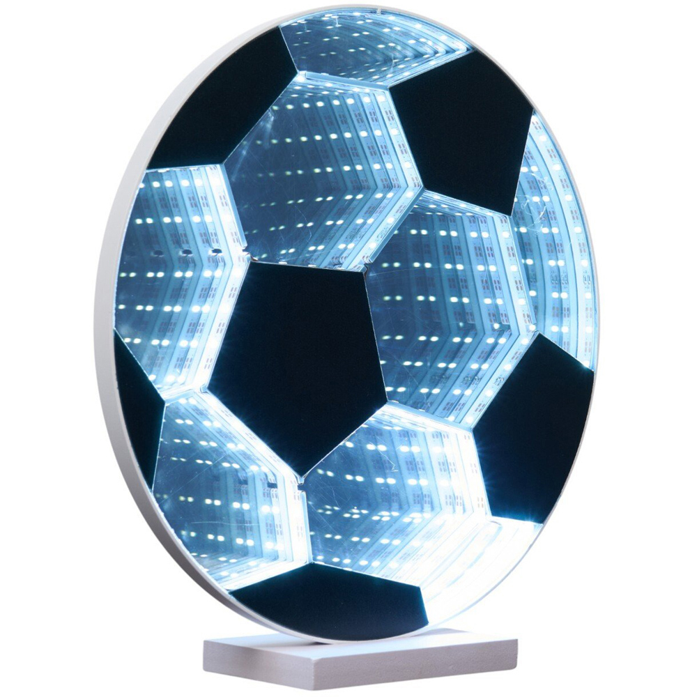 Football Infinity Neon Light White Image 5