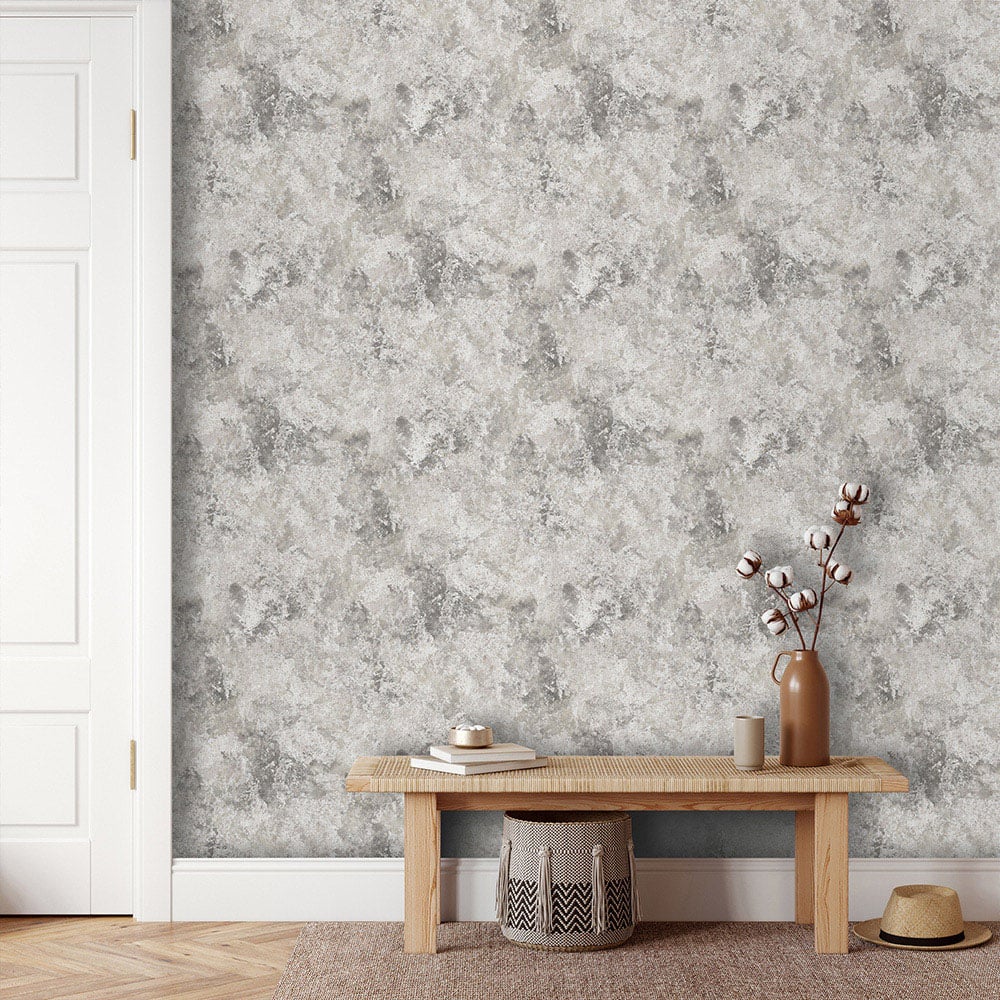 Muriva Perico Stone Grey Wallpaper Image 4