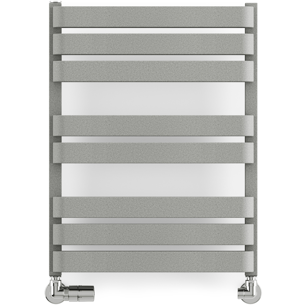 Terma Warp T Bold Salt n Pepper Heated Towel Rail 1569 BTU 655 x 500mm Image 3