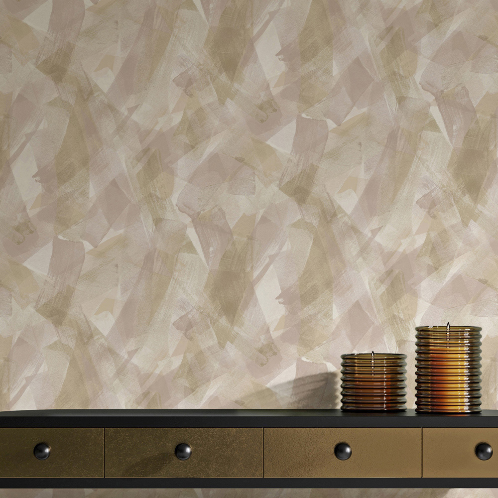 Holden Artistry Blush Coral Wallpaper Image 3