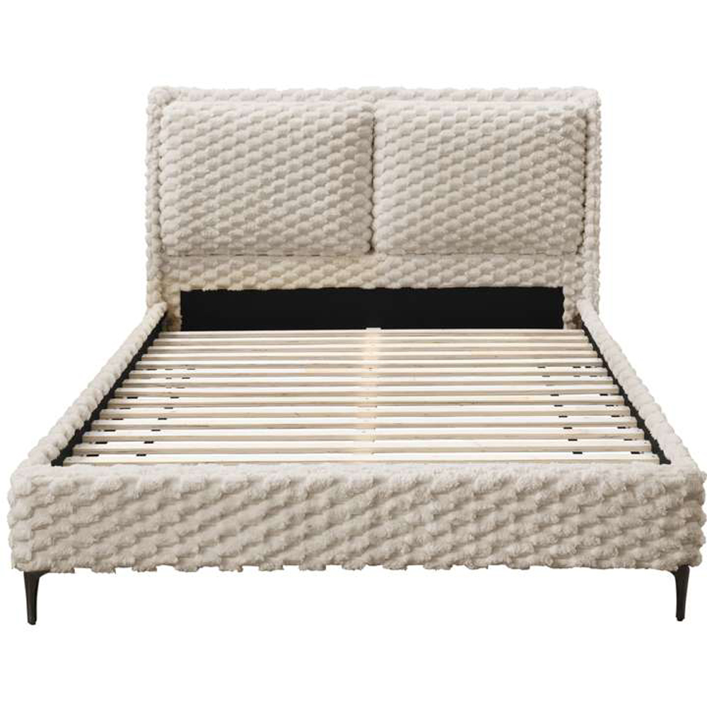 Birlea Tilly King Size Faux Fur Bed Image 3