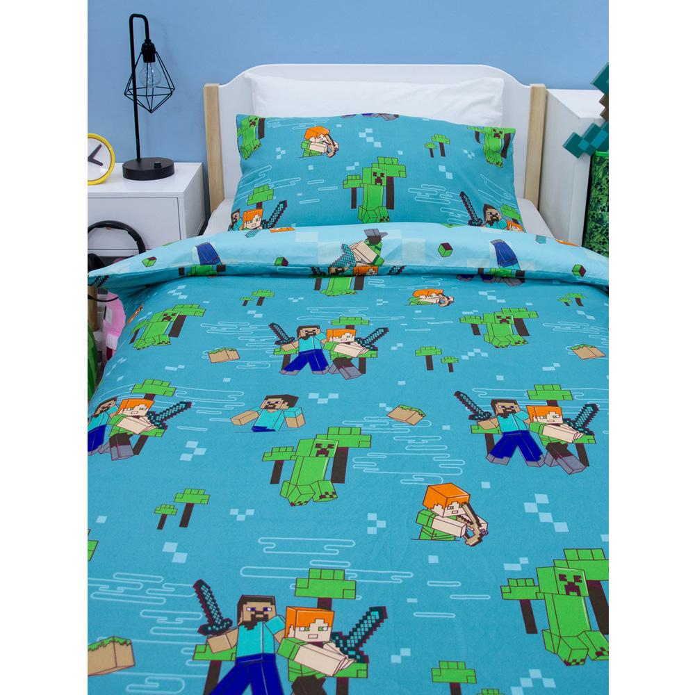 Minecraft Level Up Duvet Set Image 5