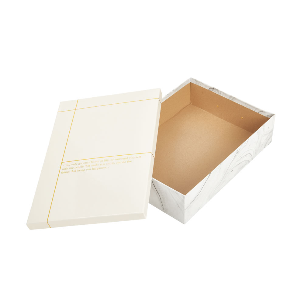 Wilko Decelerate Storage Box with Lid Wilko