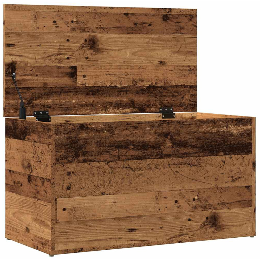 vidaXL Old Wood Storage Chest Image 6