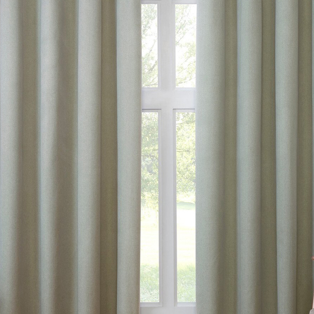 Linden Washable Blackout CurtainGreen183cm168cm Image 5