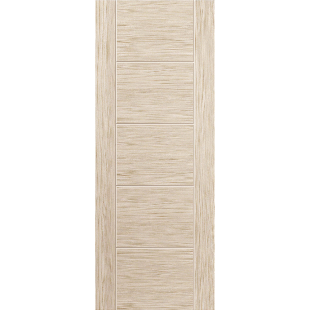 JB Kind Tigris Ivory Laminated Finished Internal Door 1981 x 838mm Image 1