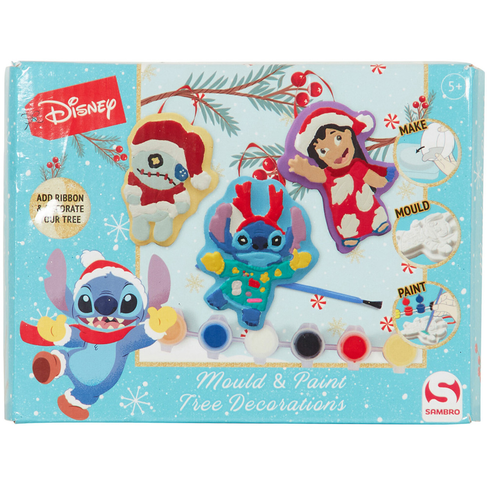 Paint Your Own Stitch Christmas Decoration Image 1