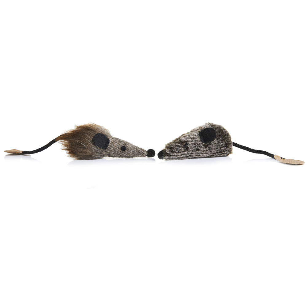 Wilko Silvervine Mice 2pk Wilko