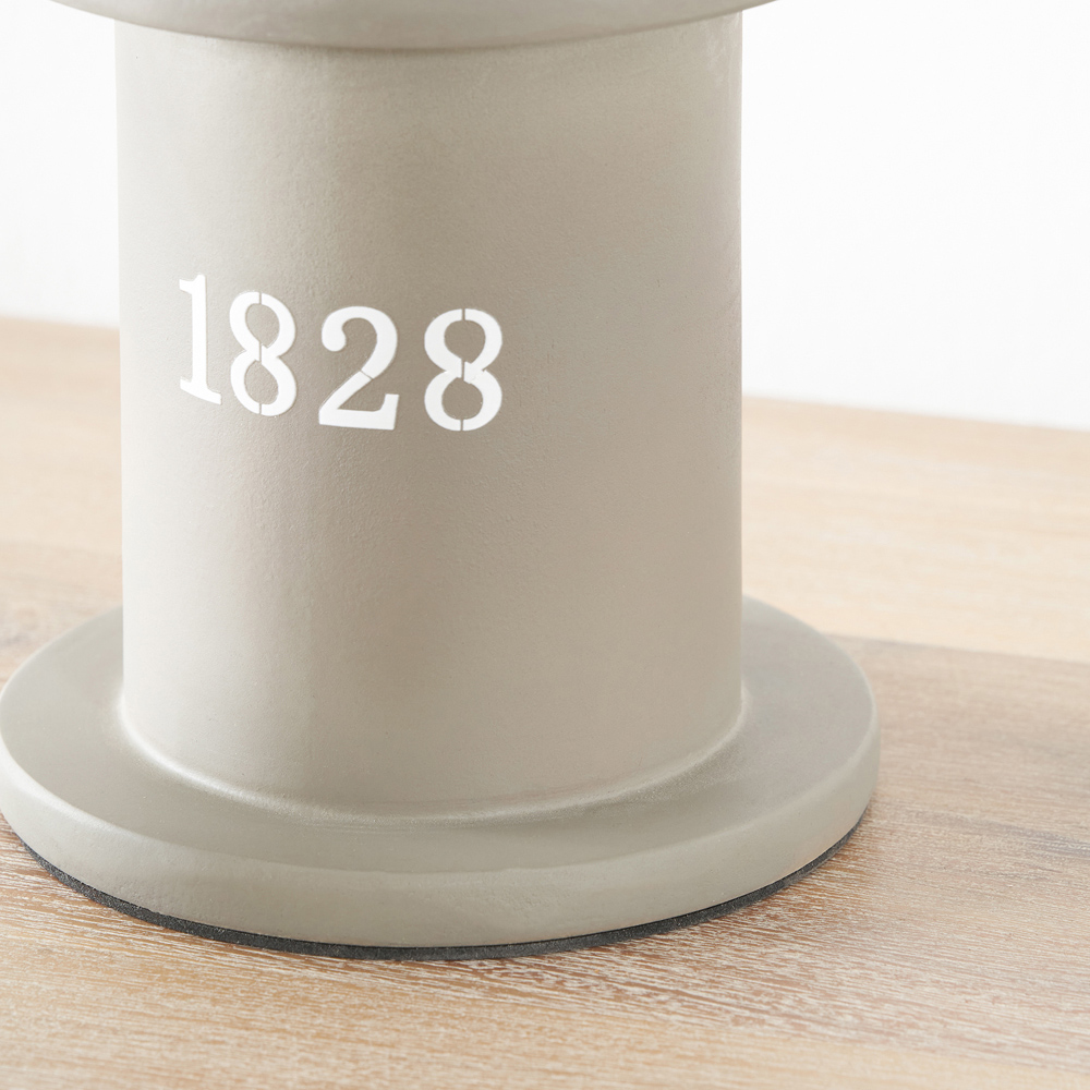 Pacific Lifestyle Gibson Antique Wooden Victorian-Style Lantern Table Lamp Image 4