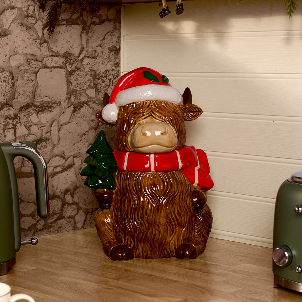 Highland Cow Cookie Jar Image 2