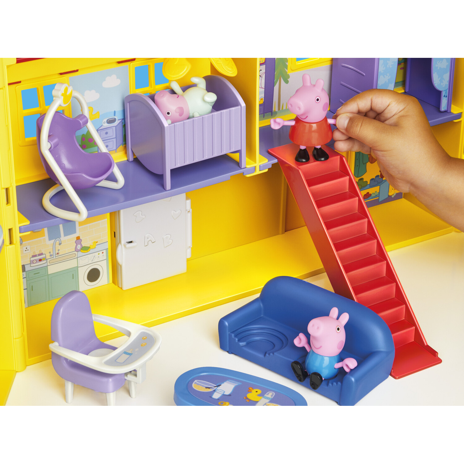 Peppa Pig Big Family House Yellow Image 20