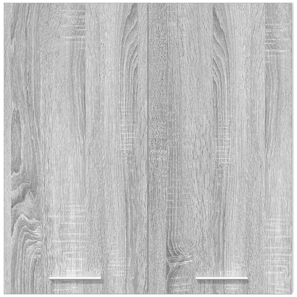 vidaXL Lyon 2 Door Grey Sonoma Hanging Cabinet Image 6
