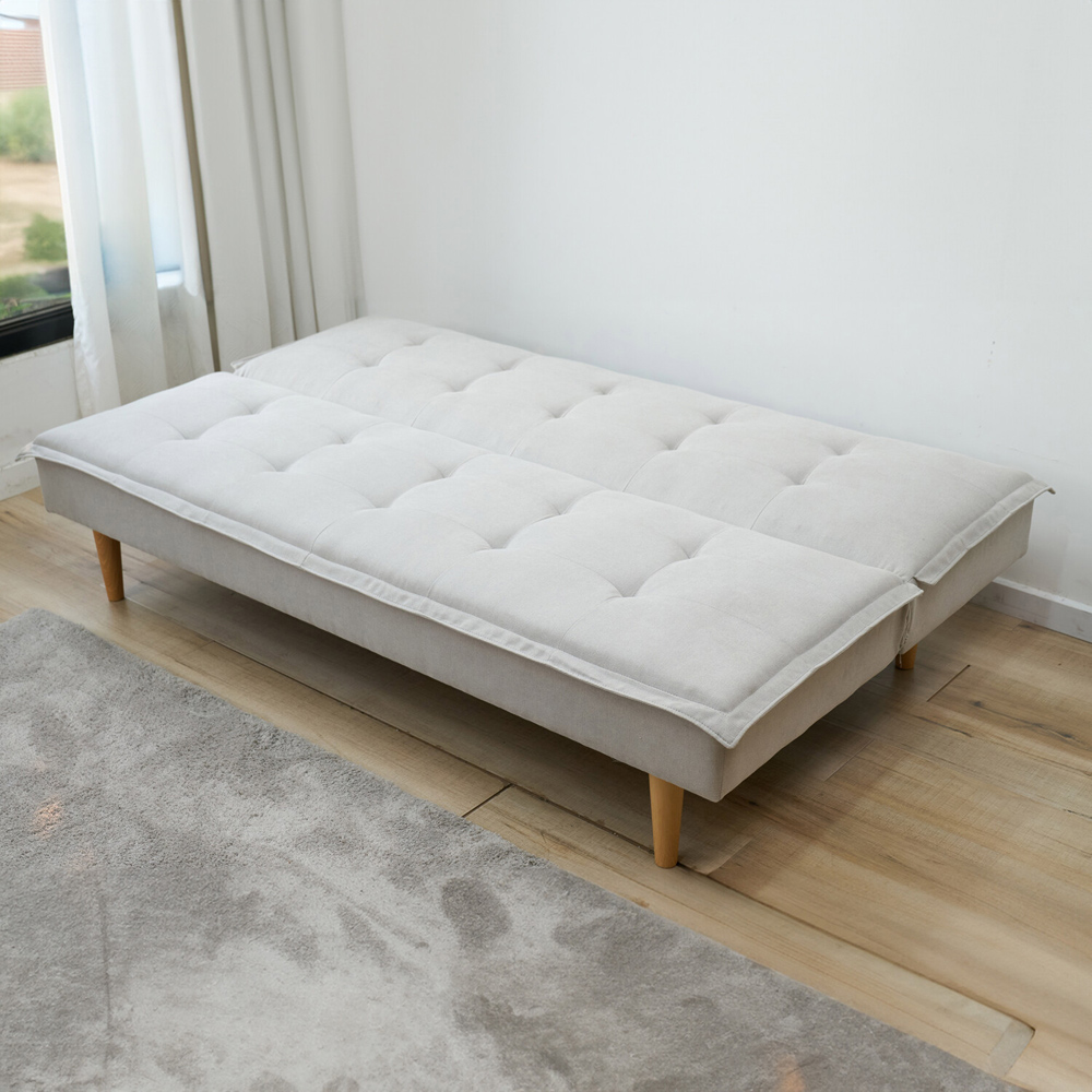 Layla Sofa Bed Light Grey Image 6