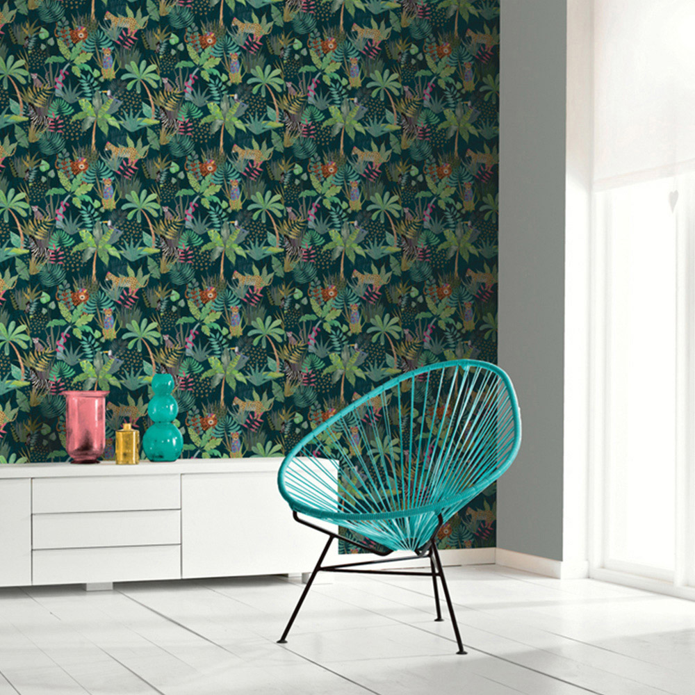 Arthouse Hidden Jungle Multi Wallpaper Image 3