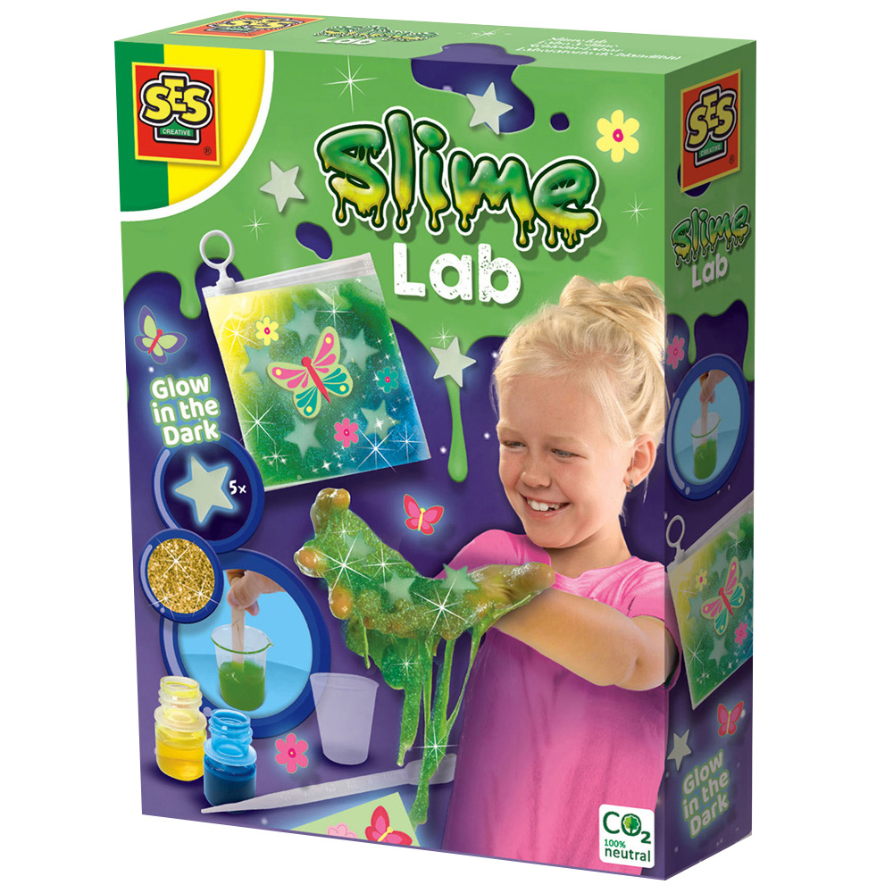 SES Creative Glow In The Dark Slime Lab Image 1