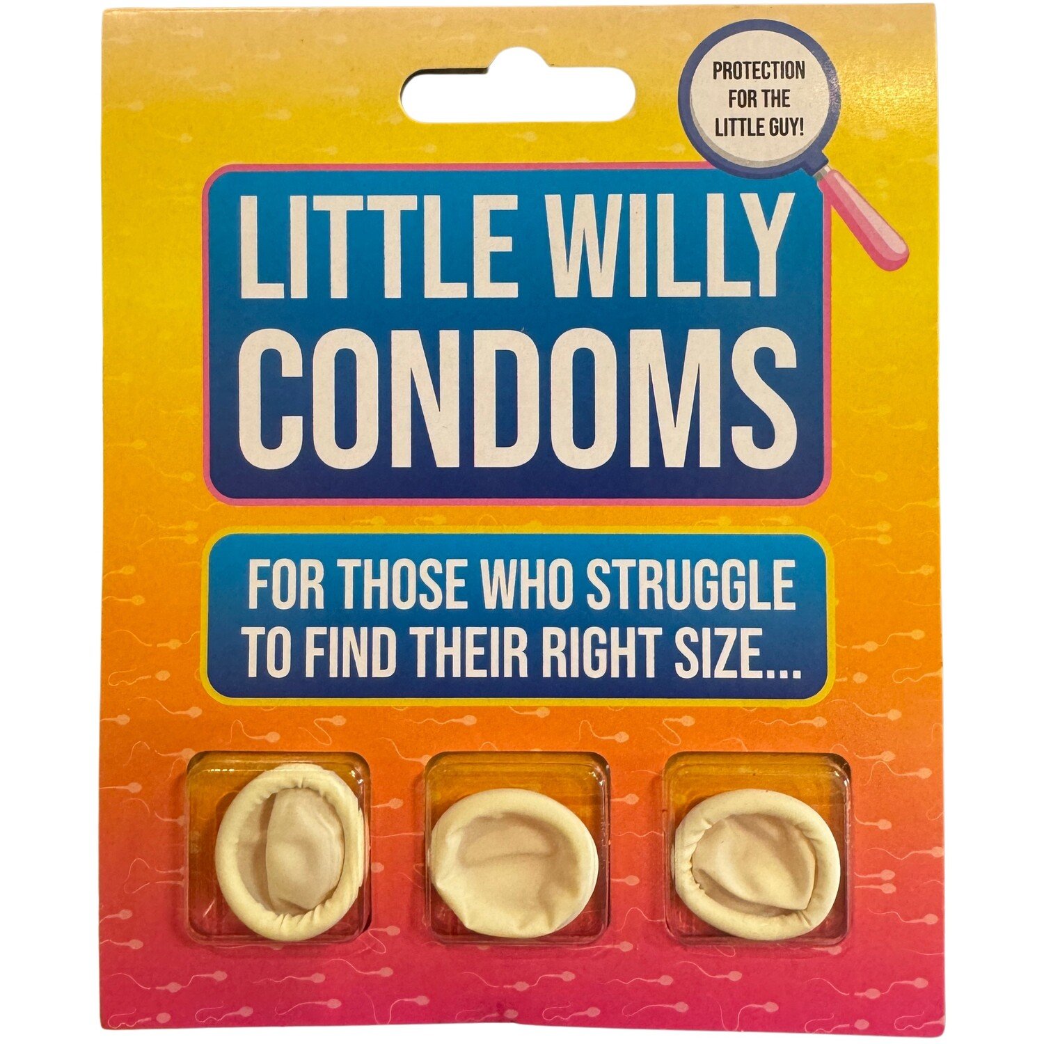 Little Willy Condoms Yellow Image 1