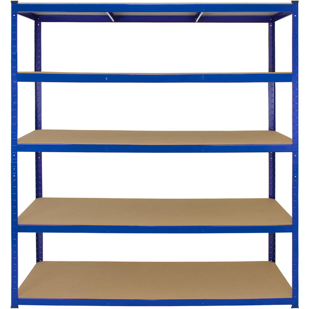 Monster Racking T-Rax Strong Storage Blue Shelf 120cm 3 Pack Image 4