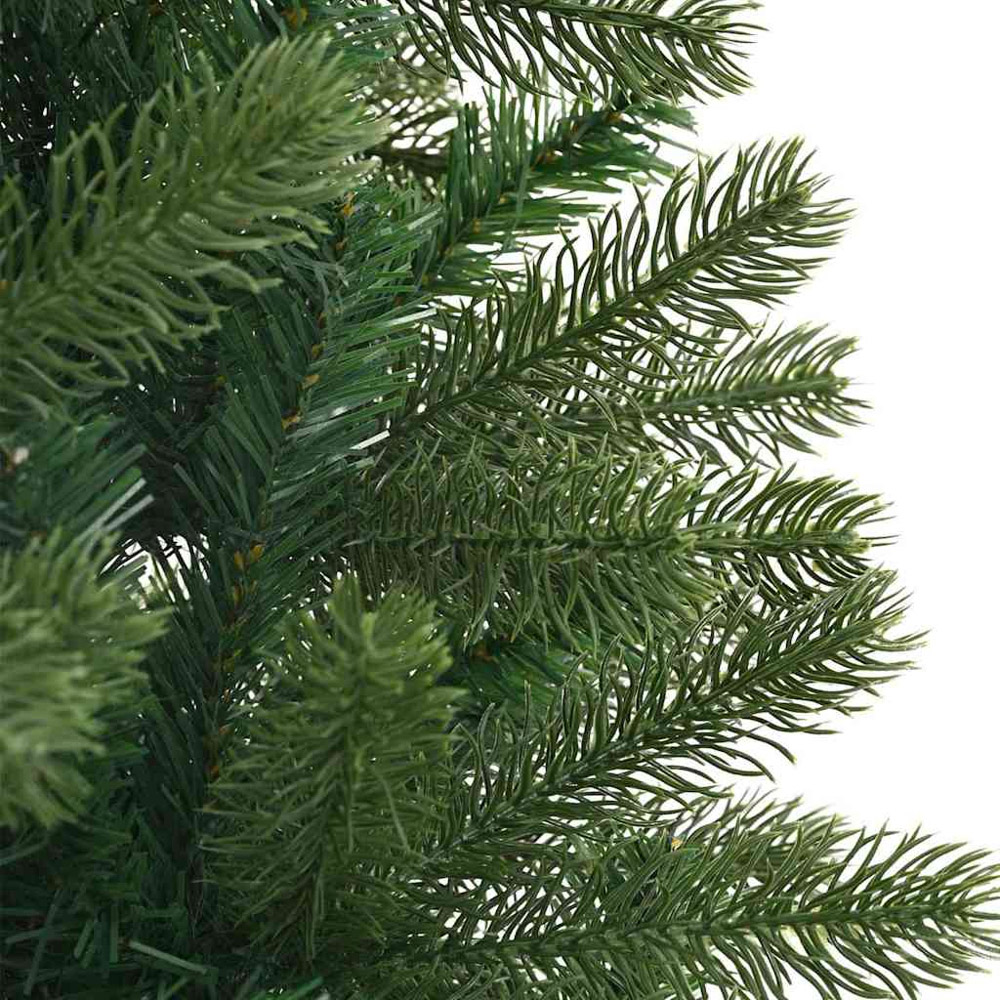 vidaXL Pre-Lit Green Artificial Christmas Tree 5ft Image 5