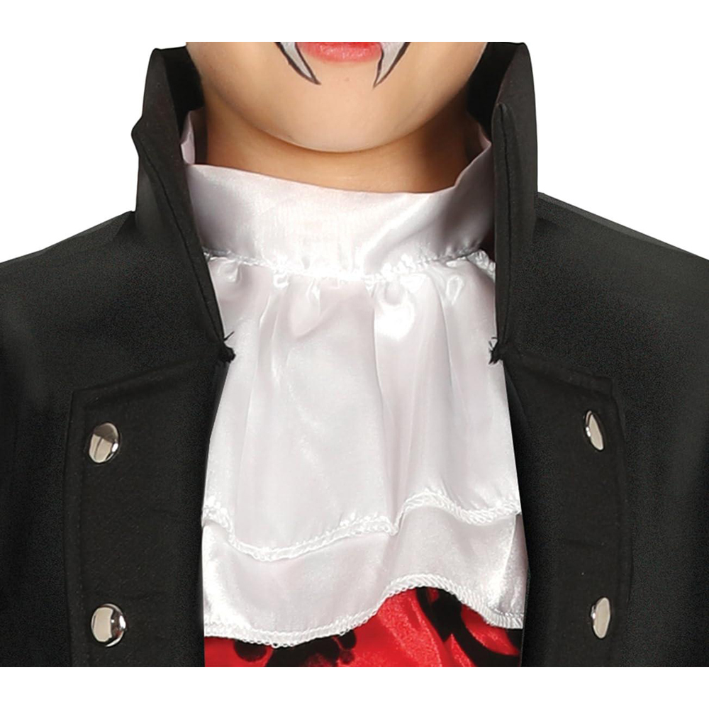 Fiestas Guirca Vampire Kids Black and Red Polyester Halloween Costume 7 to 9 Years Image 4