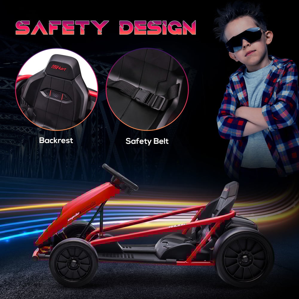 Tommy Toys Kids Electric Go Kart Red Image 6