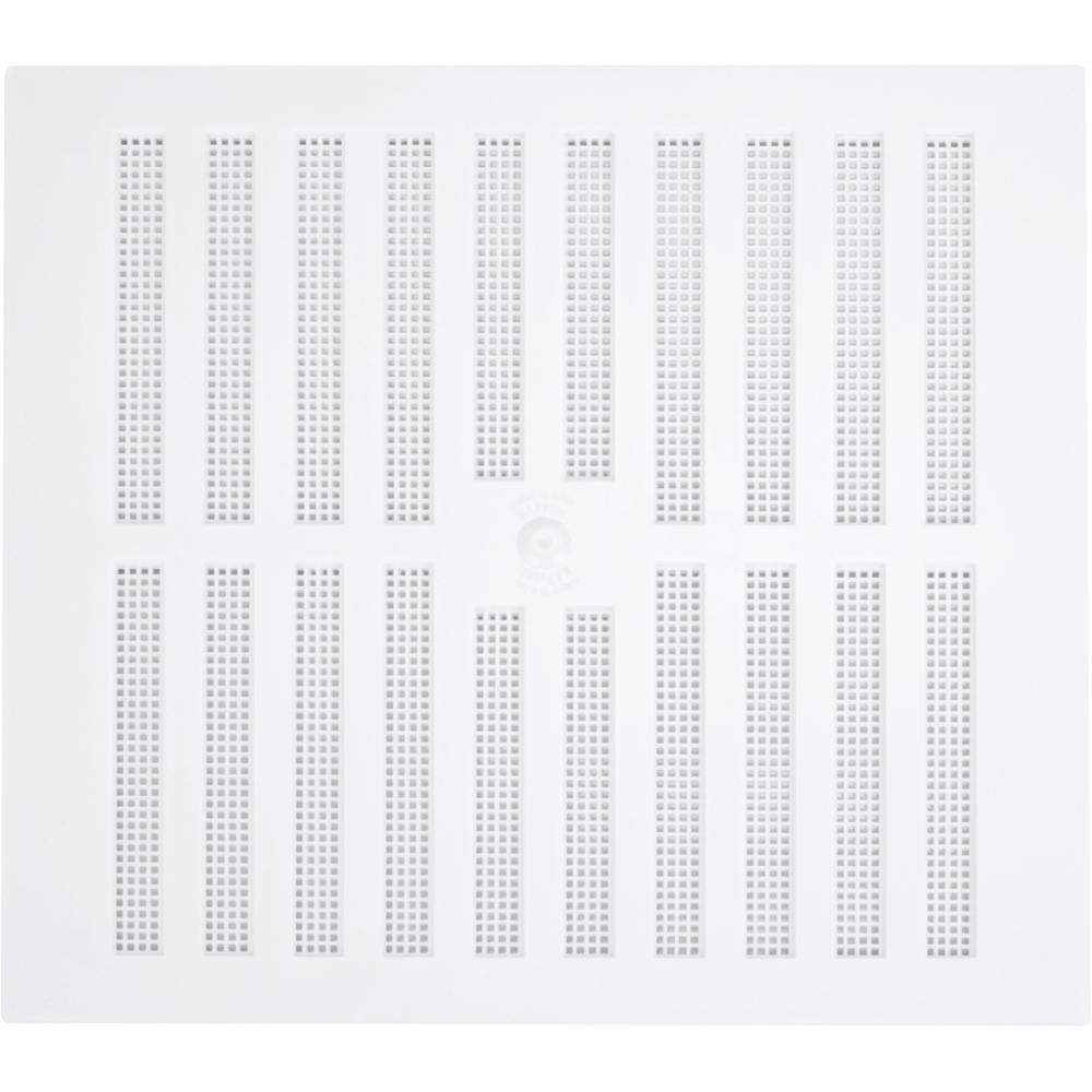 Select White Adjustable Air Vent with Flyscreen Cover 9 x 9 inch Image 1
