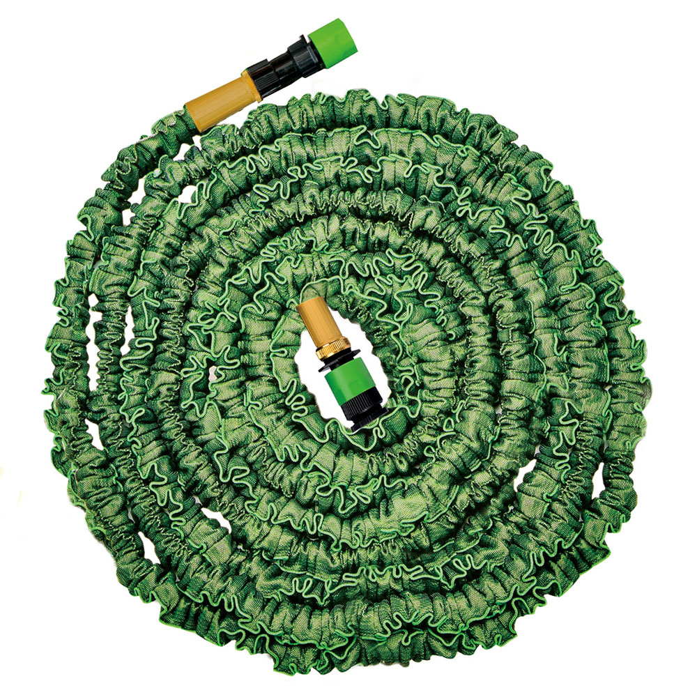 Expandable 100ft Kink Free Hose with Spray Gun Image 1