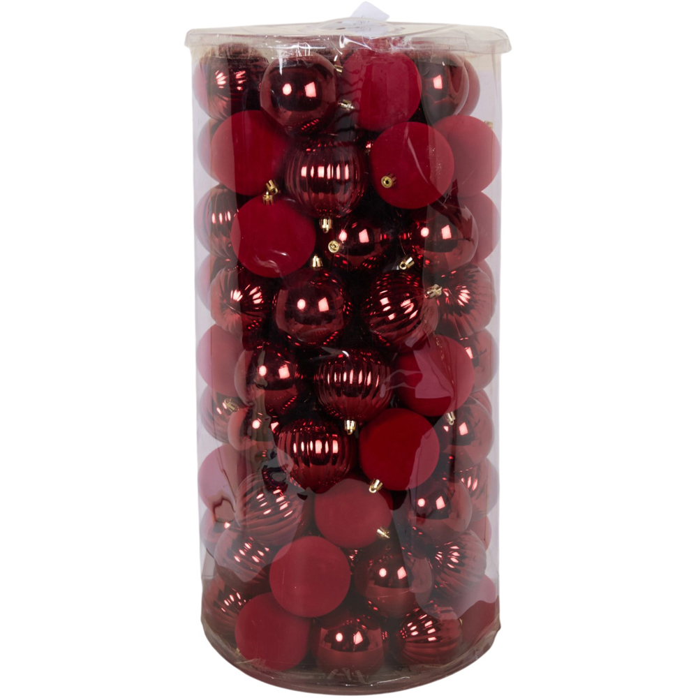 Extra Large Bauble Drum Red Image 1