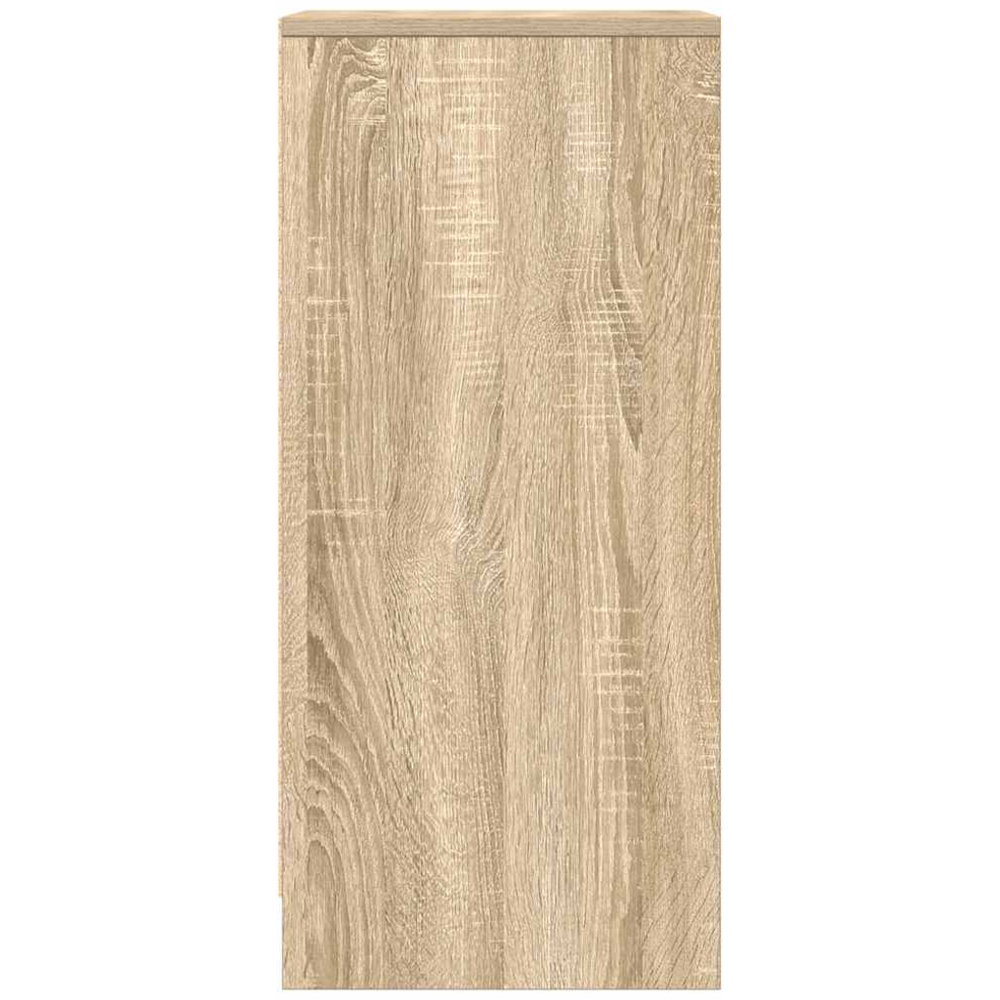 vidaXL Single Door Sonoma Oak Sideboard Image 7