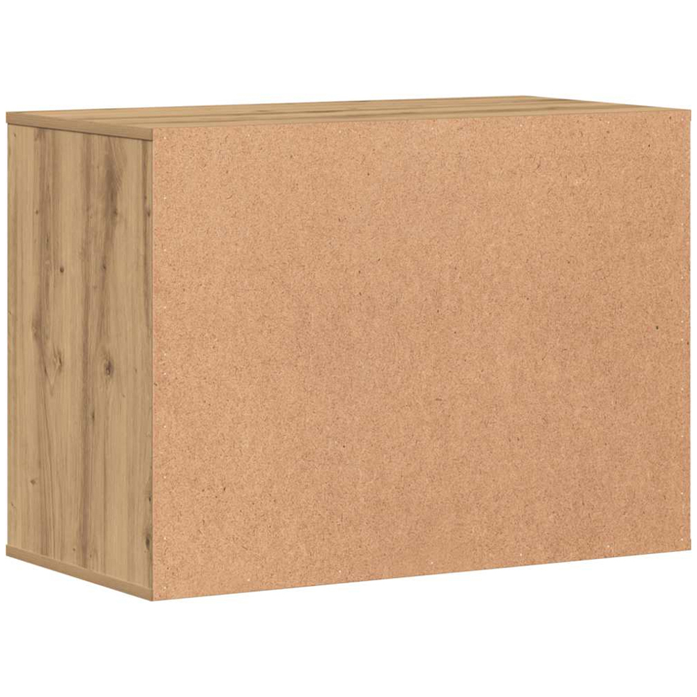 vidaXL 3 Drawer Artisan Oak Engineered Wood Chest of Drawers Image 6