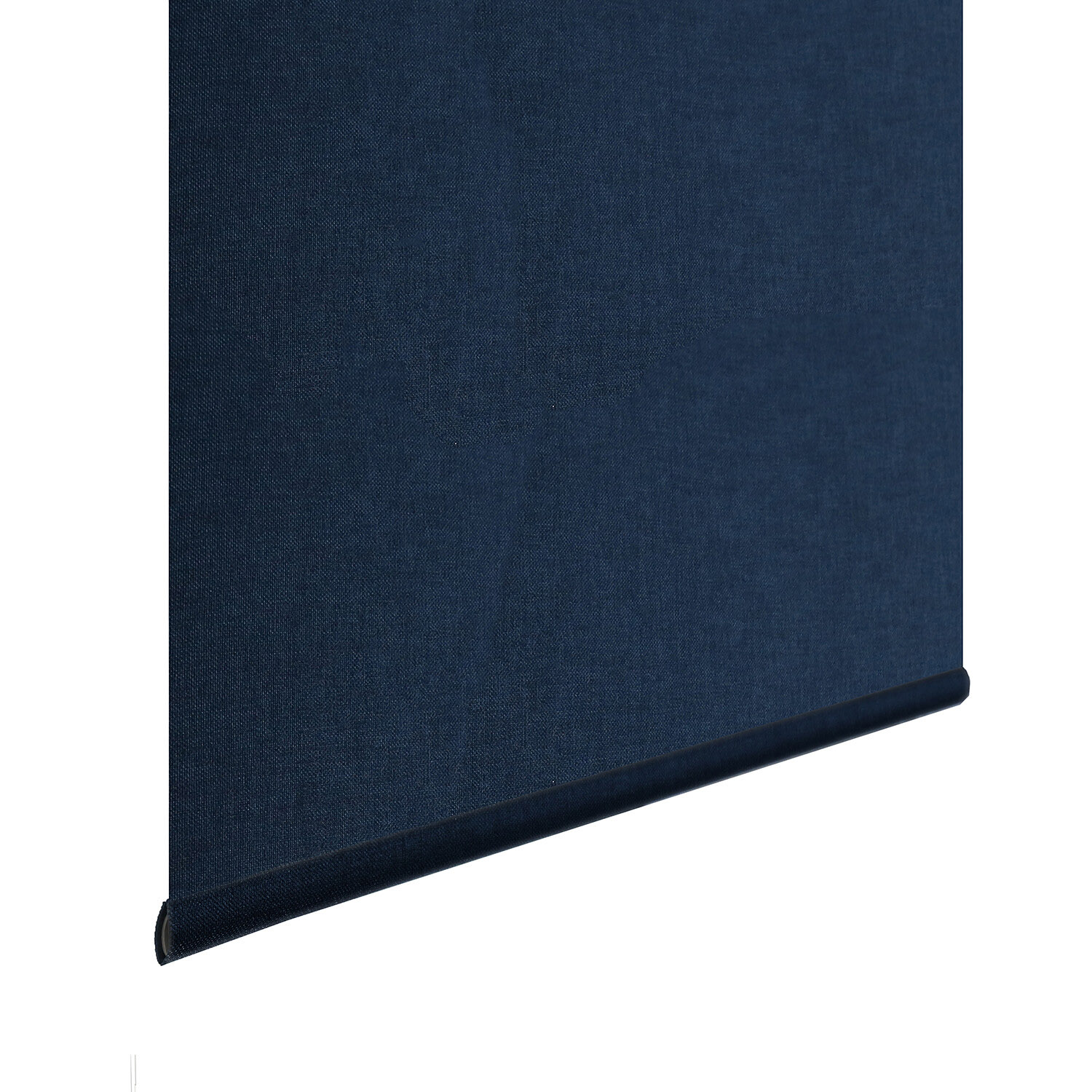 Textured Blackout Roller Blind Blue 120cm Image 3