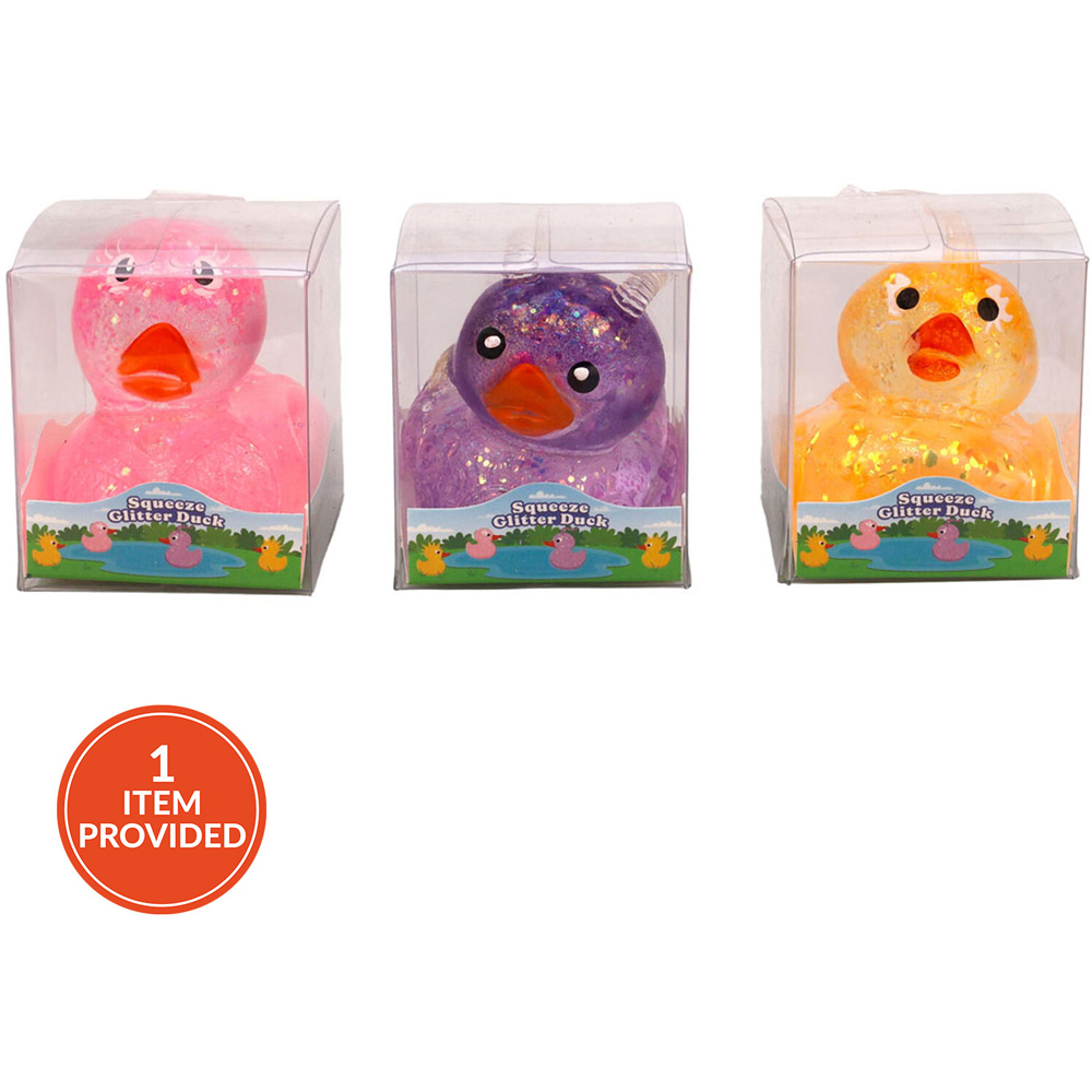 Squeeze Glitter Duck Image 1