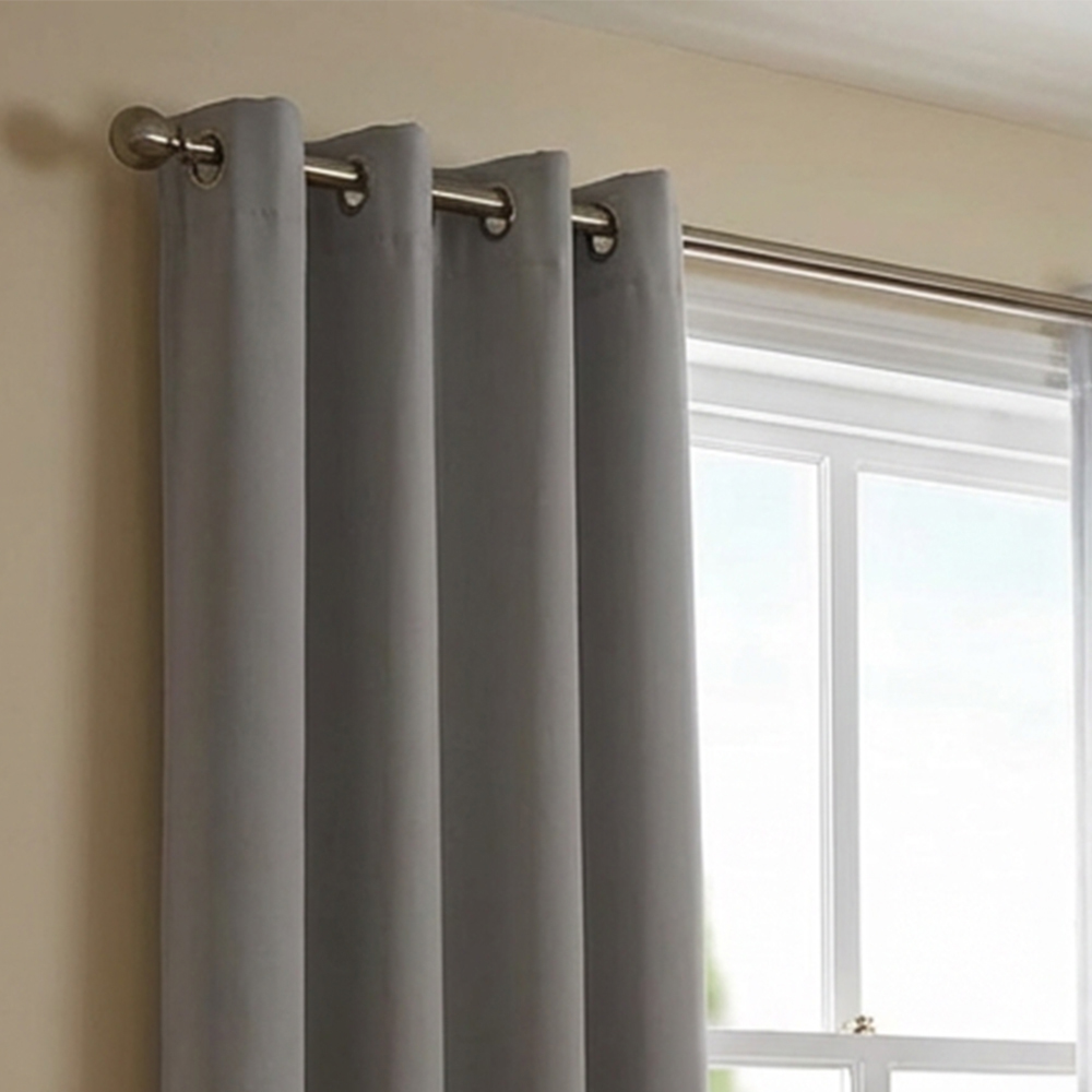 My Home Blackout Lining Eyelet Curtains 168 x 178cm Image 5