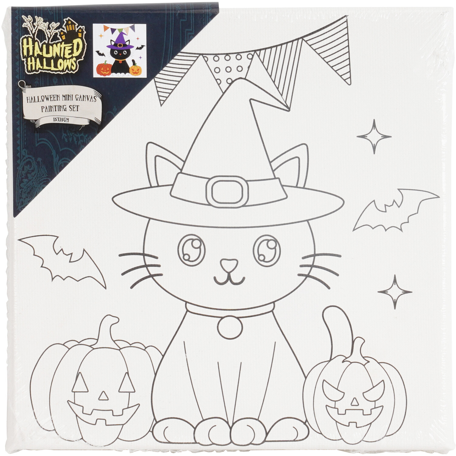 Halloween Mini Canvas Painting Set Image 1