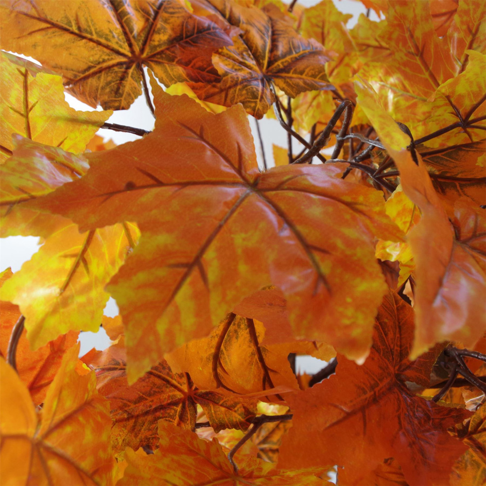 Botanik Orange Maple Autumn Artificial Tree 4ft Image 5