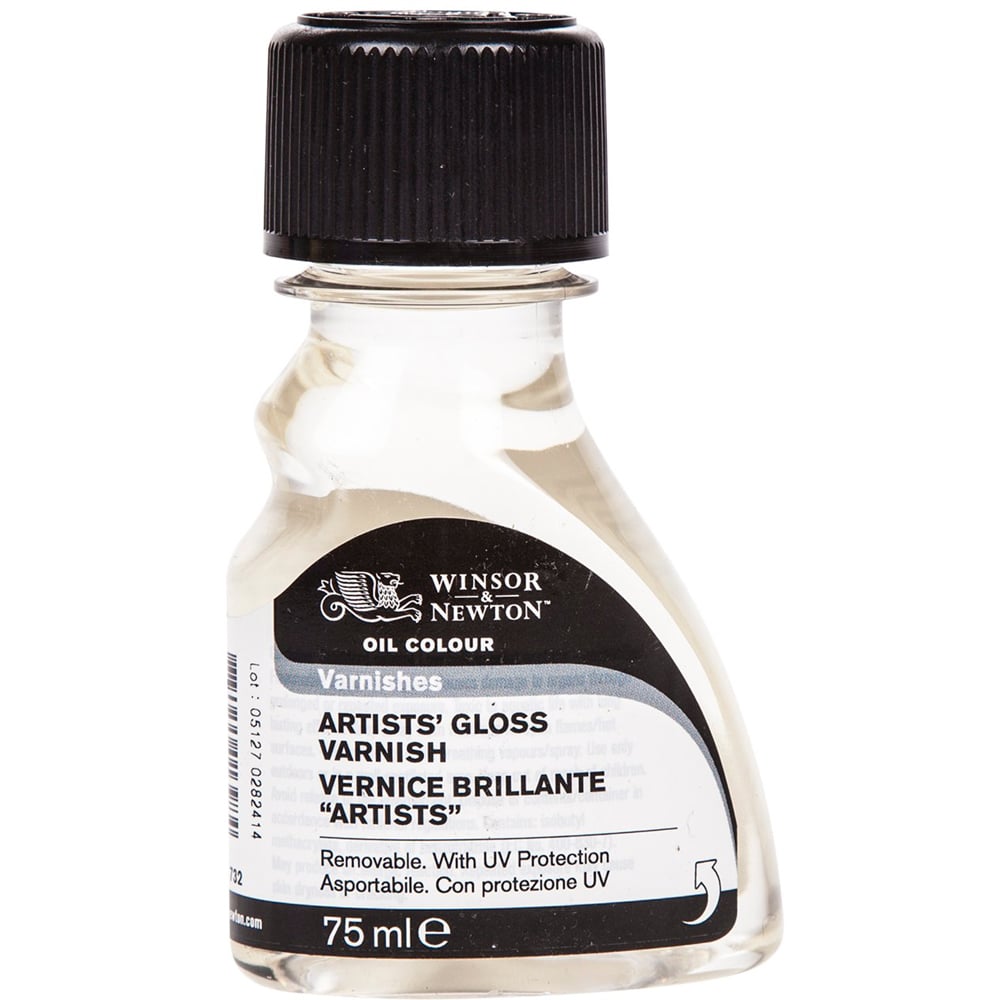 Winsor and Newton Artists' 75ml Clear Gloss Varnish - 75ml Image