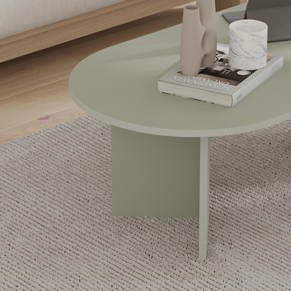 Decortie Sable Ash Green Coffee Table Image 3