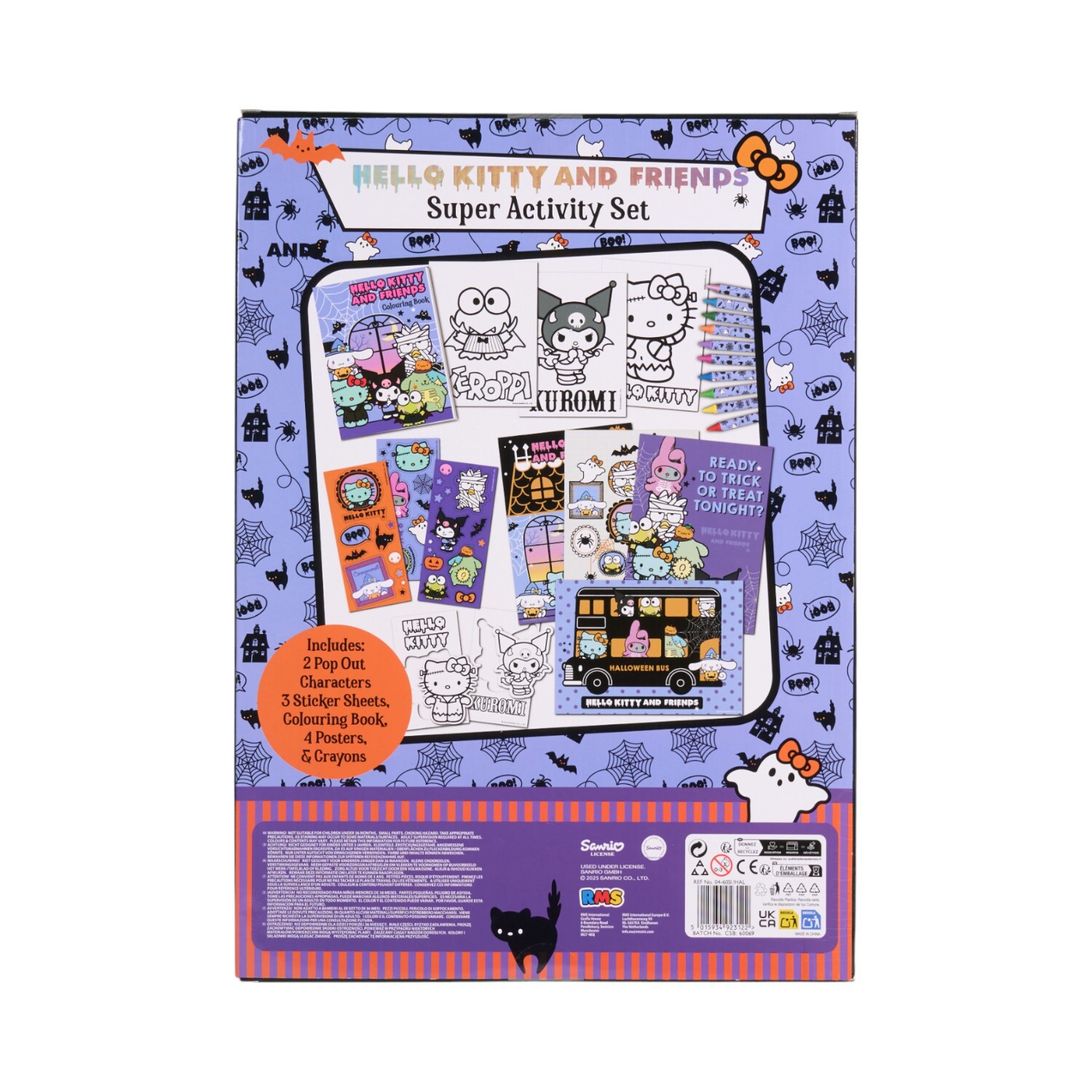 Hello Kitty Halloween Activity Set Purple Image 2