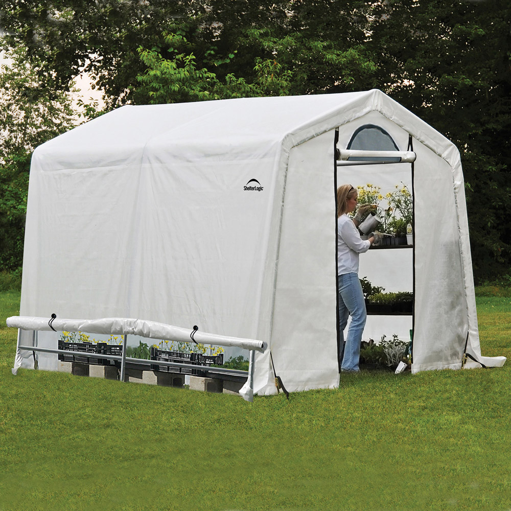 Rowlinson Shelter Logic 8 x 8ft Greenhouse Image 2