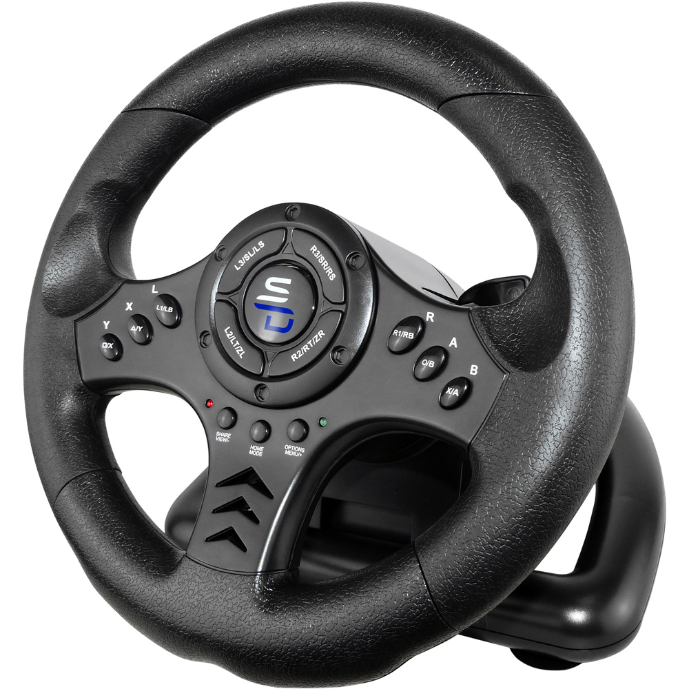 Subsonic Superdrive SV450 Universal Gaming Steering Wheel and Pedals Image 4