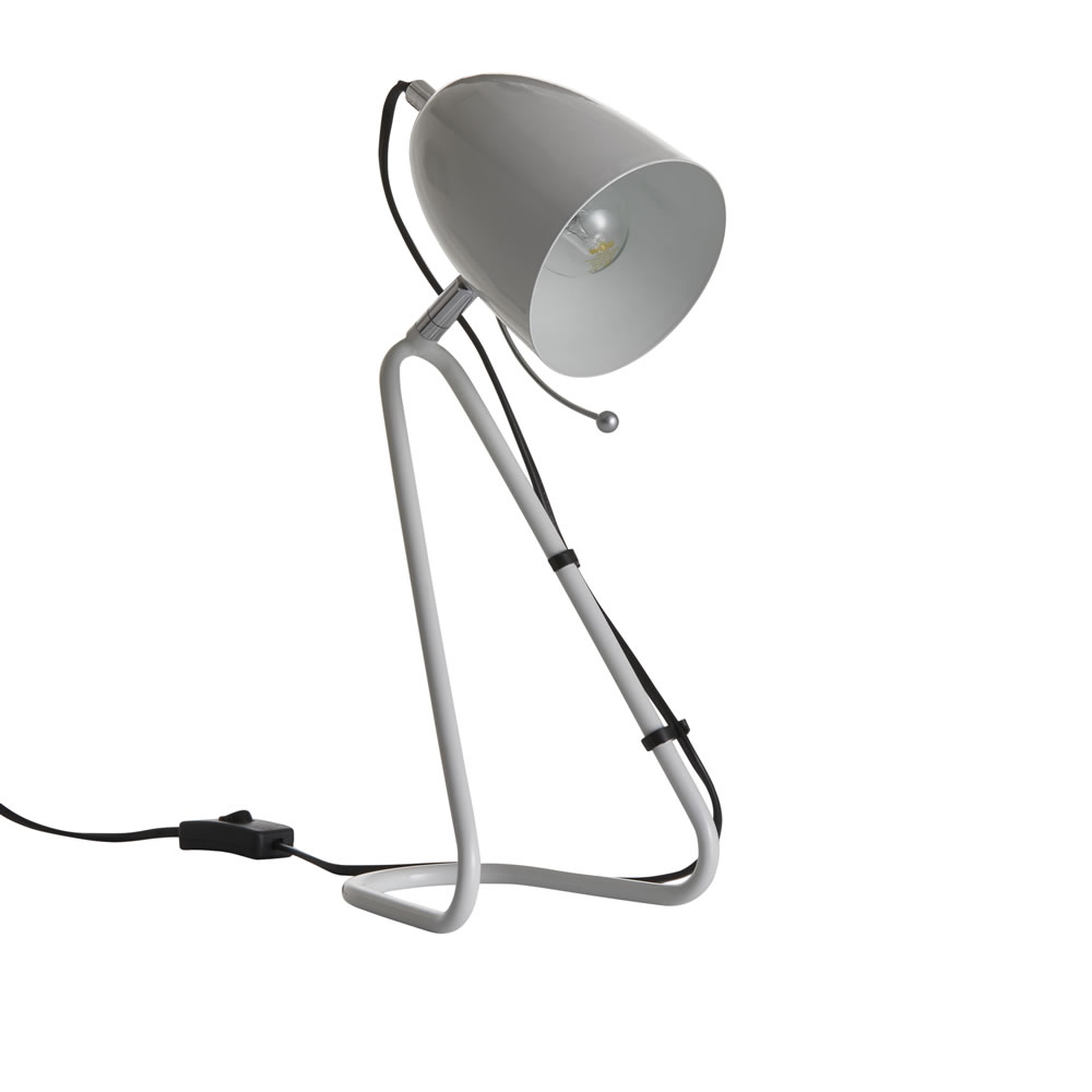 Wilko Designo White Desk Lamp Image 3